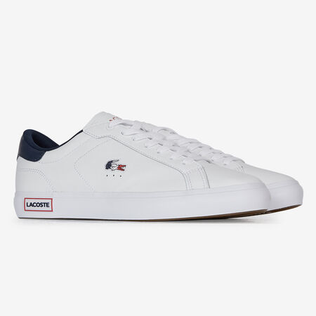 LACOSTE POWERCOURT BLANC/MARINE HOMME