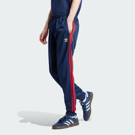 ADIDAS ORIGINALS Adicolor Classics SST Track Pants Night Indigo / Better Scarlet MEN
