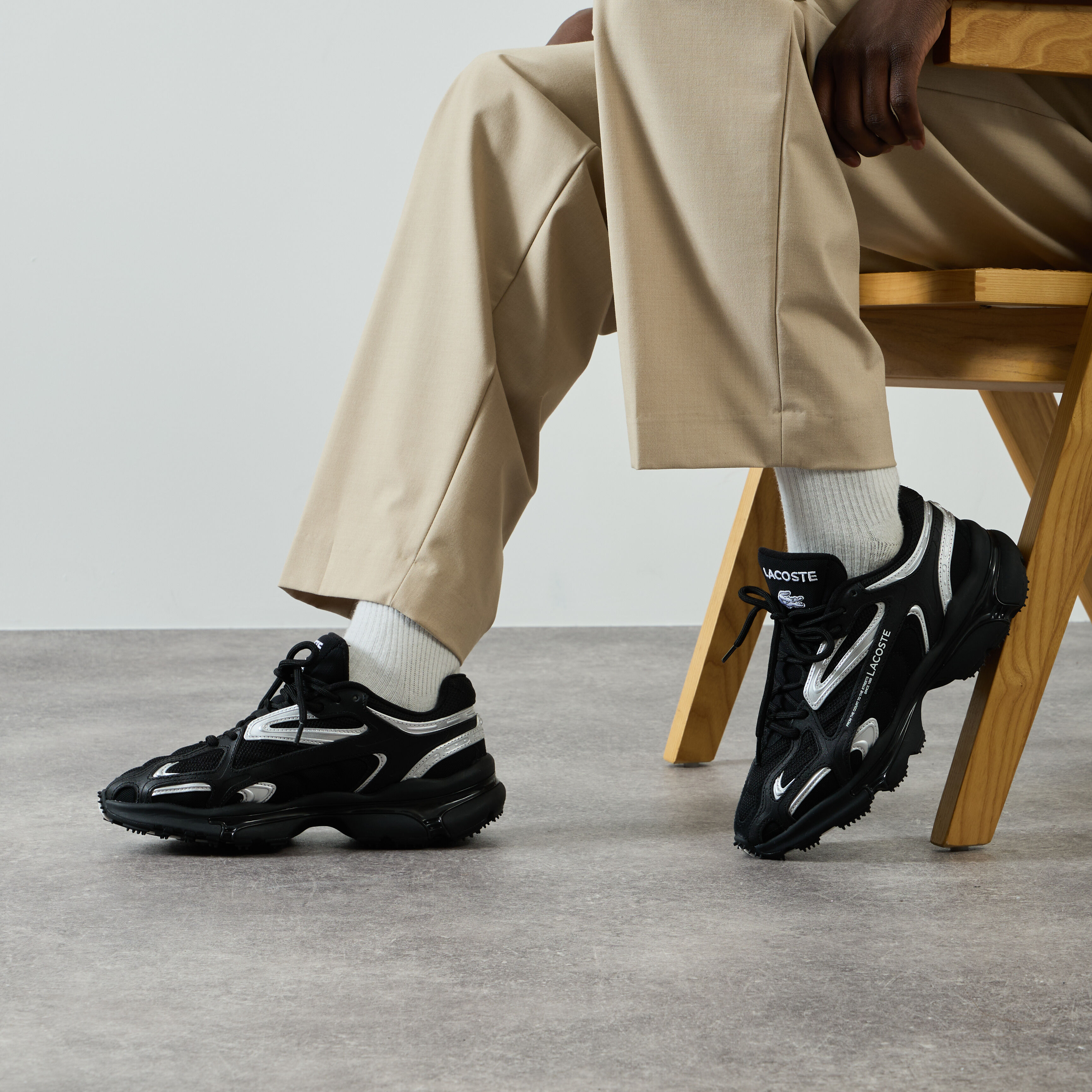 Lacoste Deviation Soldes Lacoste Chaussures Basket Homme Lacoste