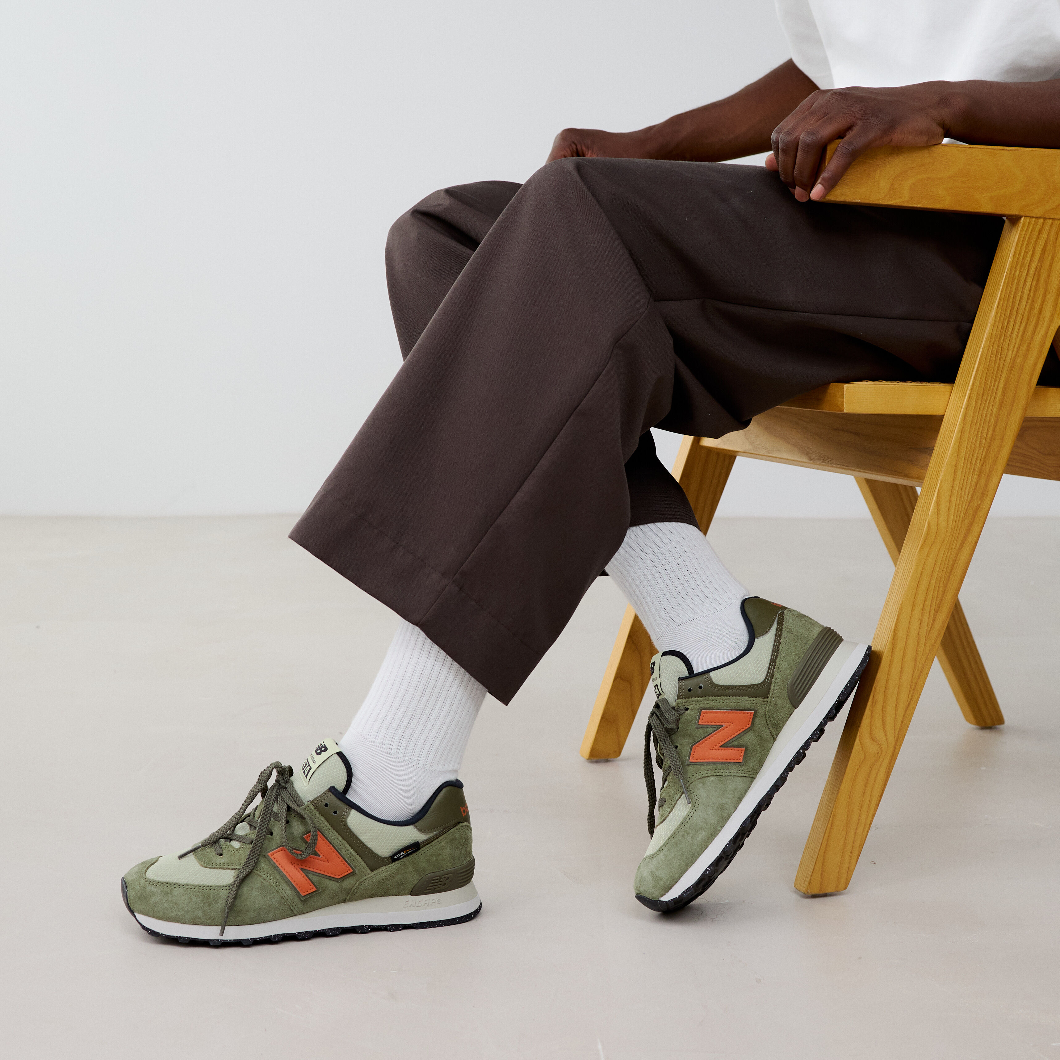 New balance 574 green mens online