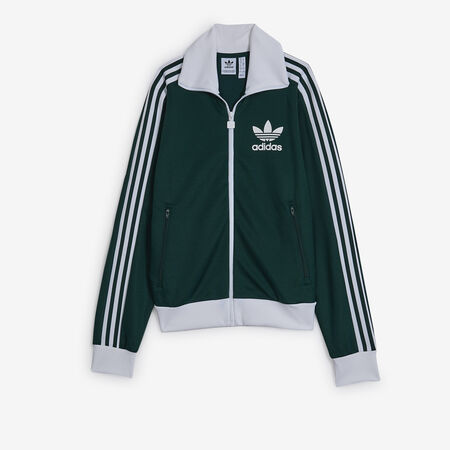 ADIDAS ORIGINALS JACKET FZ ADICOLOR CLASSICS VERT/BLANC FEMME