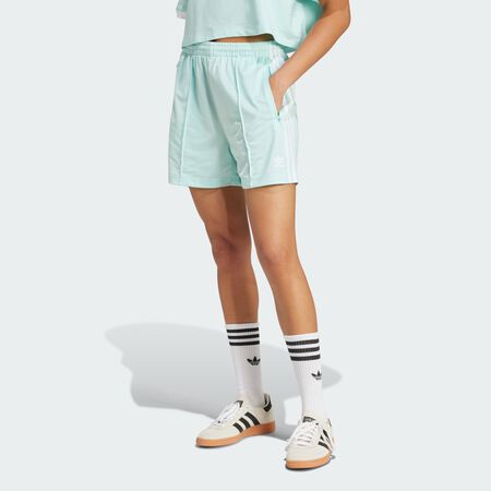 ADIDAS ORIGINALS Firebird Shorts Semi Flash Aqua WOMEN