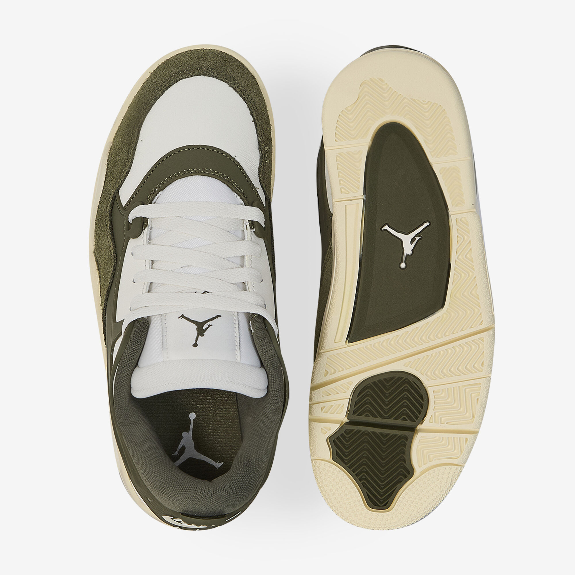 Air Jordan 4 Rm  Blanc/kaki