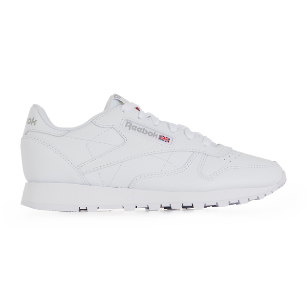REEBOK CLASSIC LEATHER BLANC BLANC SNEAKERS FEMME Courir