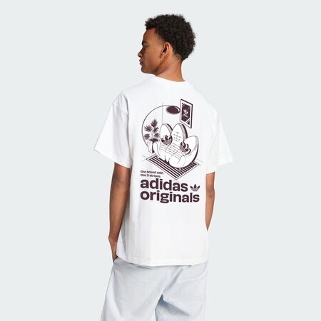 ADIDAS ORIGINALS ADIDAS SOFA GRAPHIC TEE White MEN