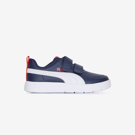 PUMA COURTFLEX V3 CF NAVY BLUE/WHITE TODDLERS