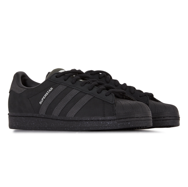 ADIDAS ORIGINALS SUPERSTAR NUBUCK BLACK BLACK SNEAKERS MEN