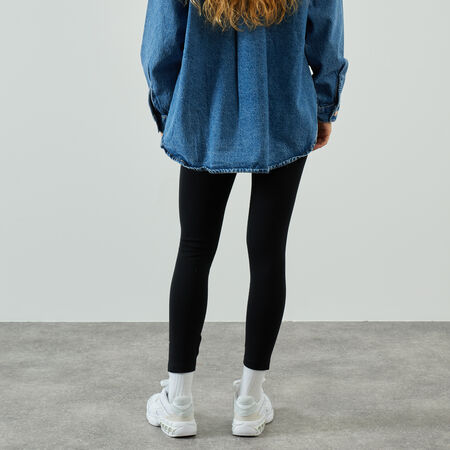 NIKE SMALL LOGO LEGGINGS BLACK WOMEN