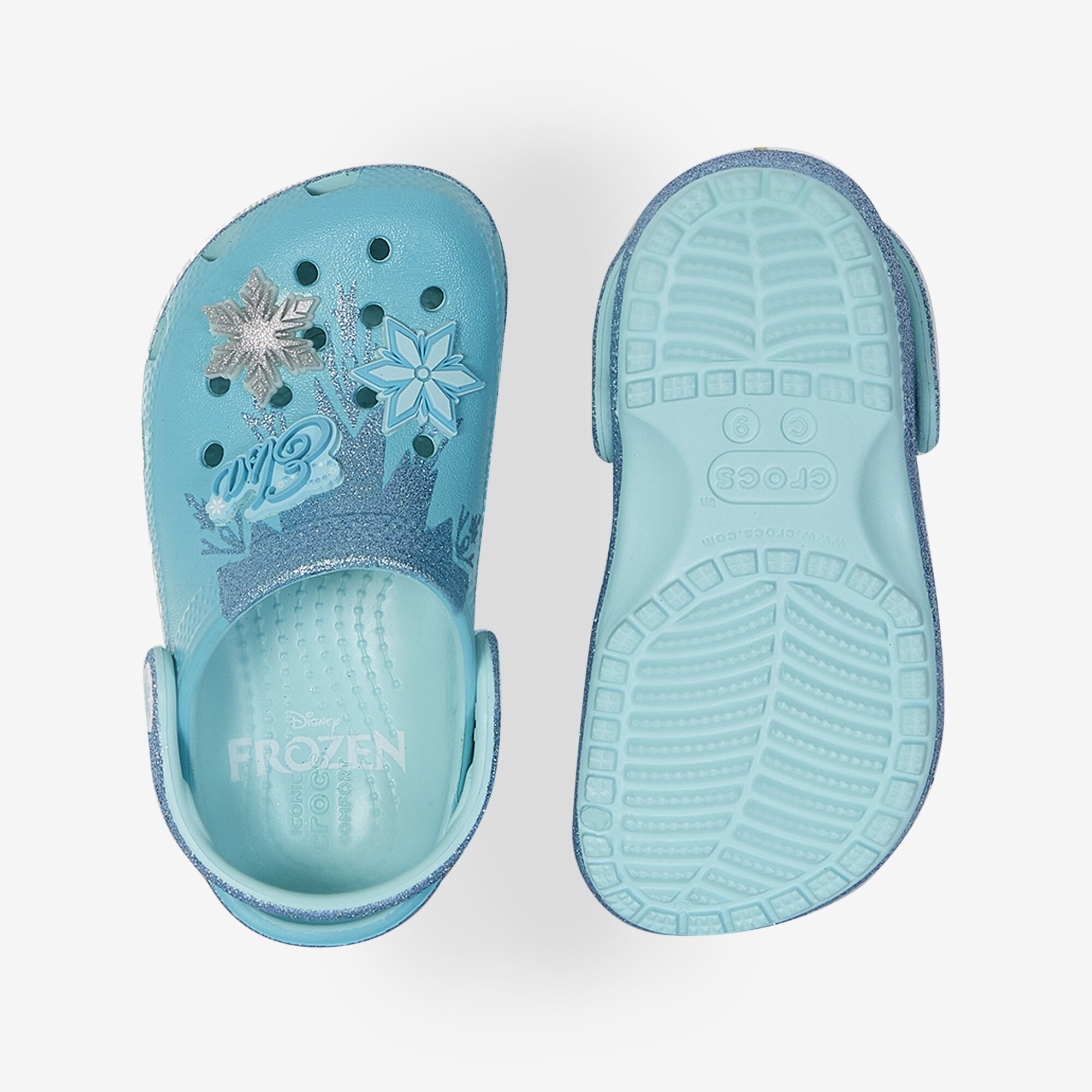 Sabots enfant Crocs Frozen Elsa Classic Clog T 24 / - vue 7