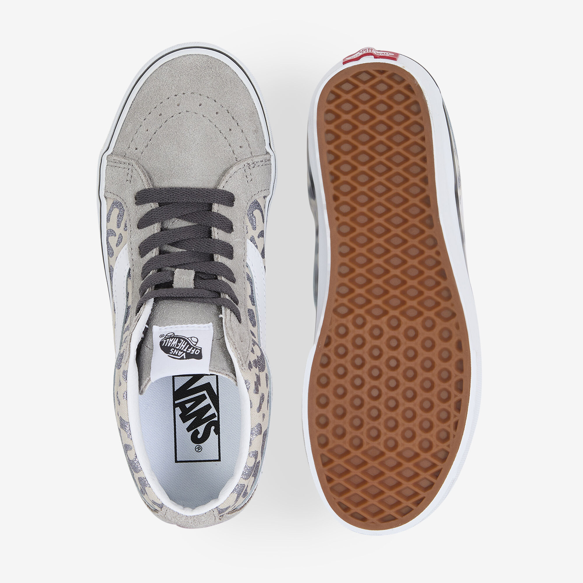 Sk8 mid Leopard - vue 3