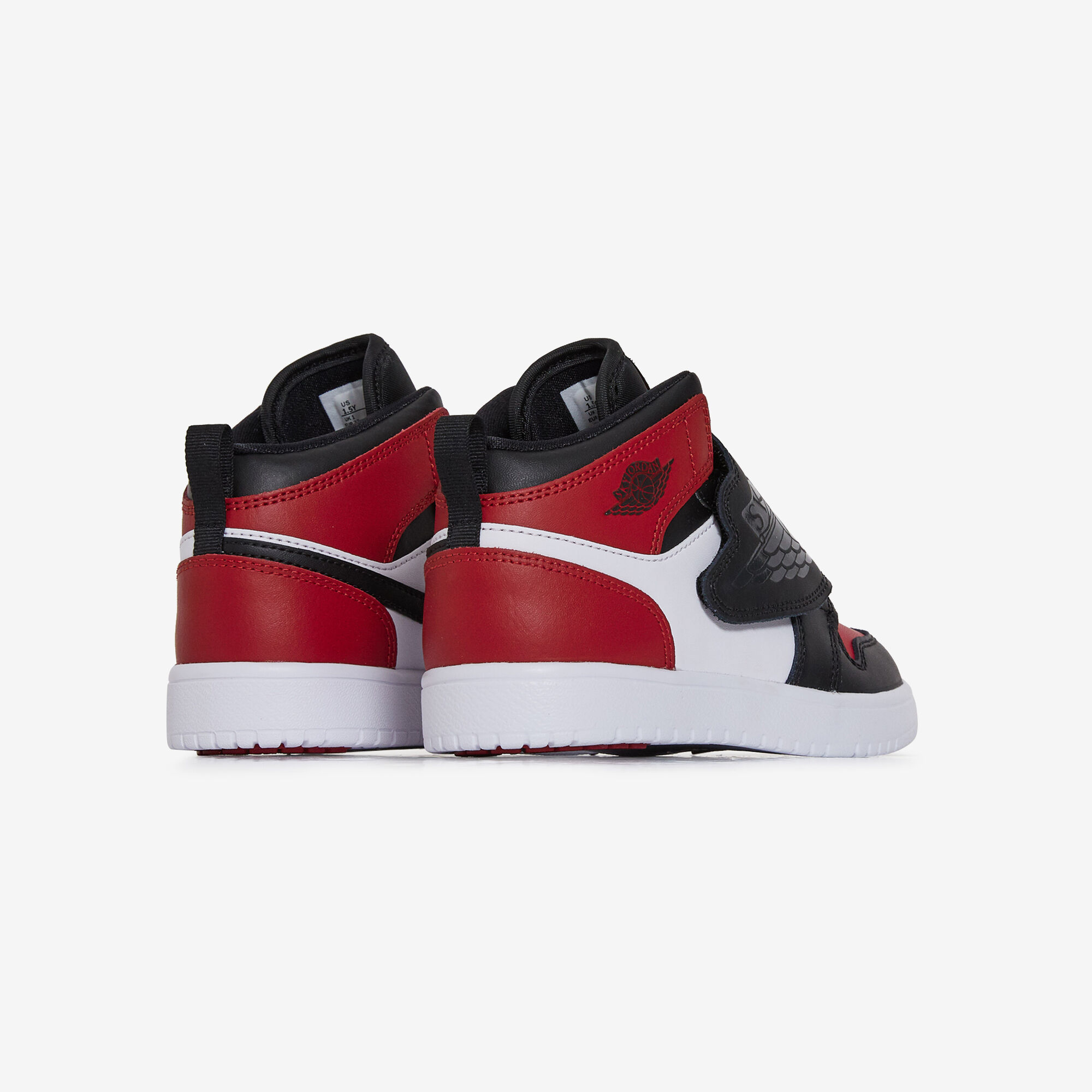 JORDAN SKY JORDAN 1 BLANC ROUGE NOIR SNEAKERS ENFANT Courir