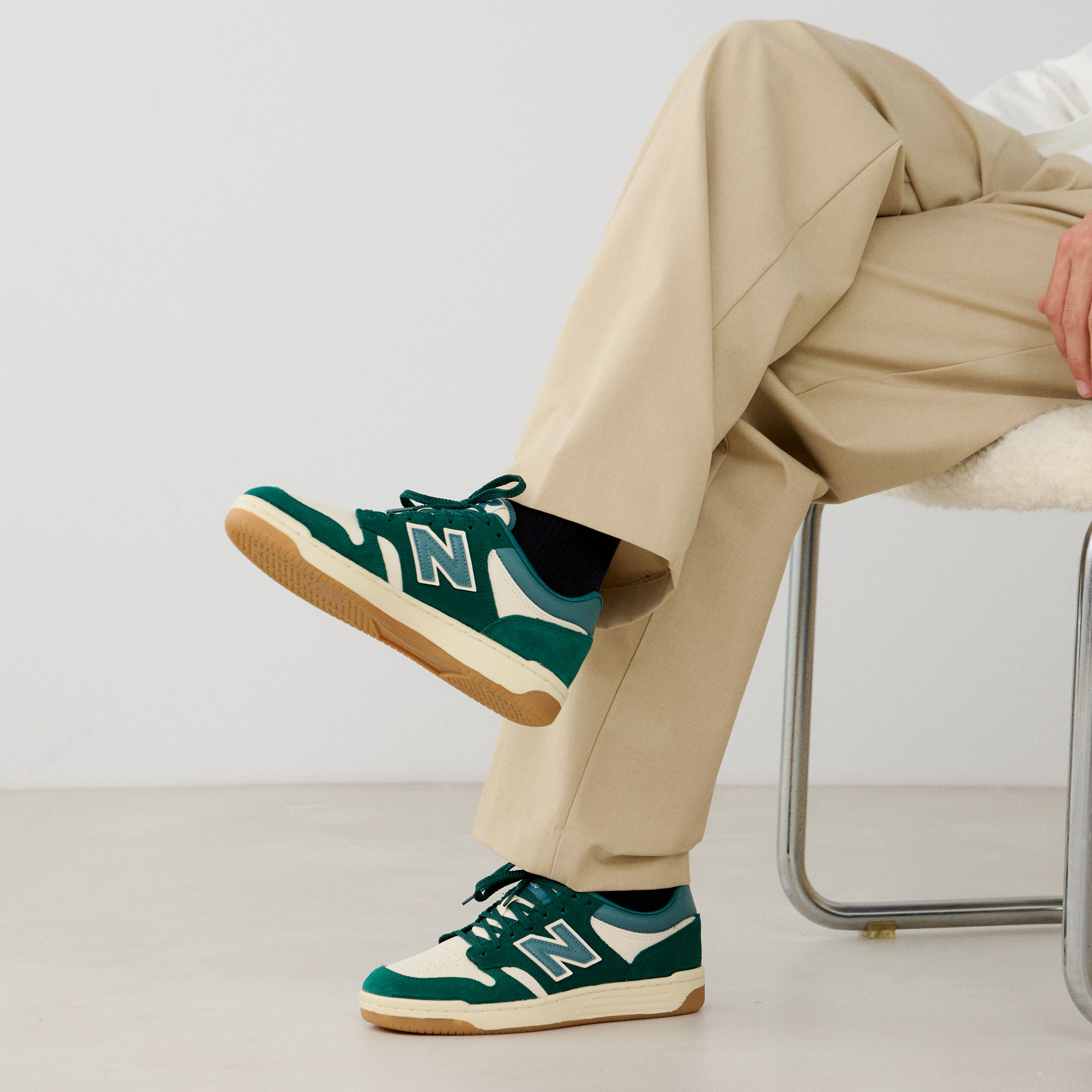 New balance 420 green suede shop