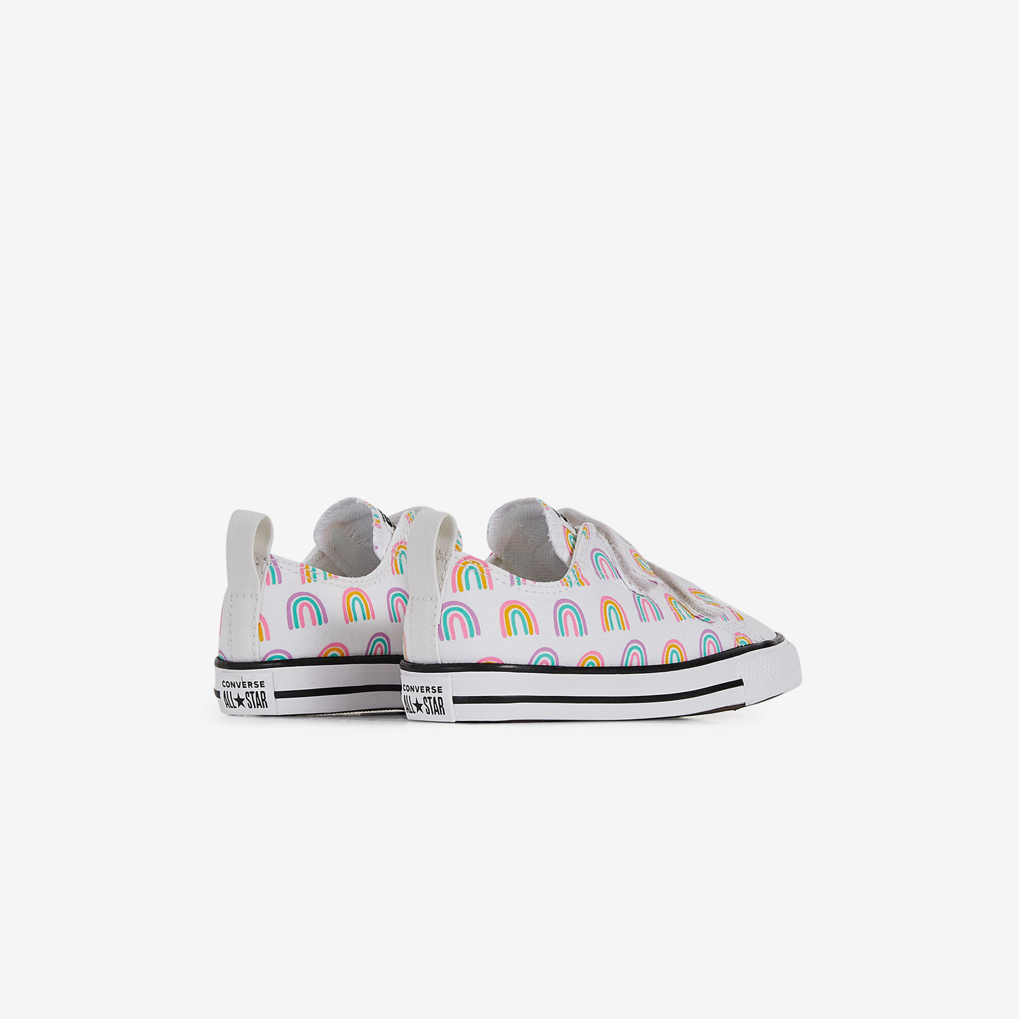 Converse hot sale white rainbow