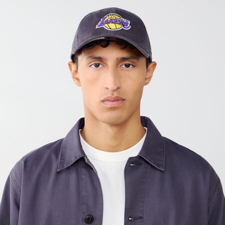 NEW ERA 9FORTY MC LAKERS CORD GREY MEN