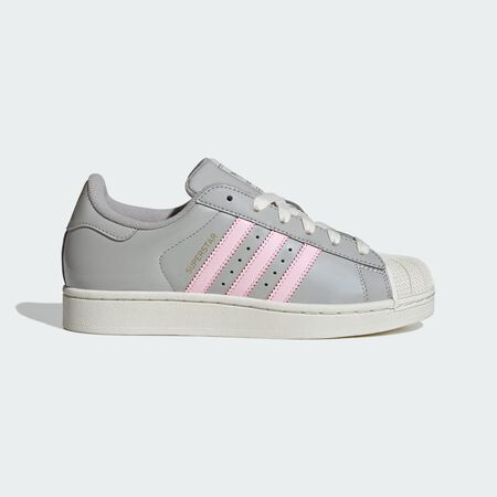 SUPERSTAR SHOES : Grey Two / Clear Pink / Off White