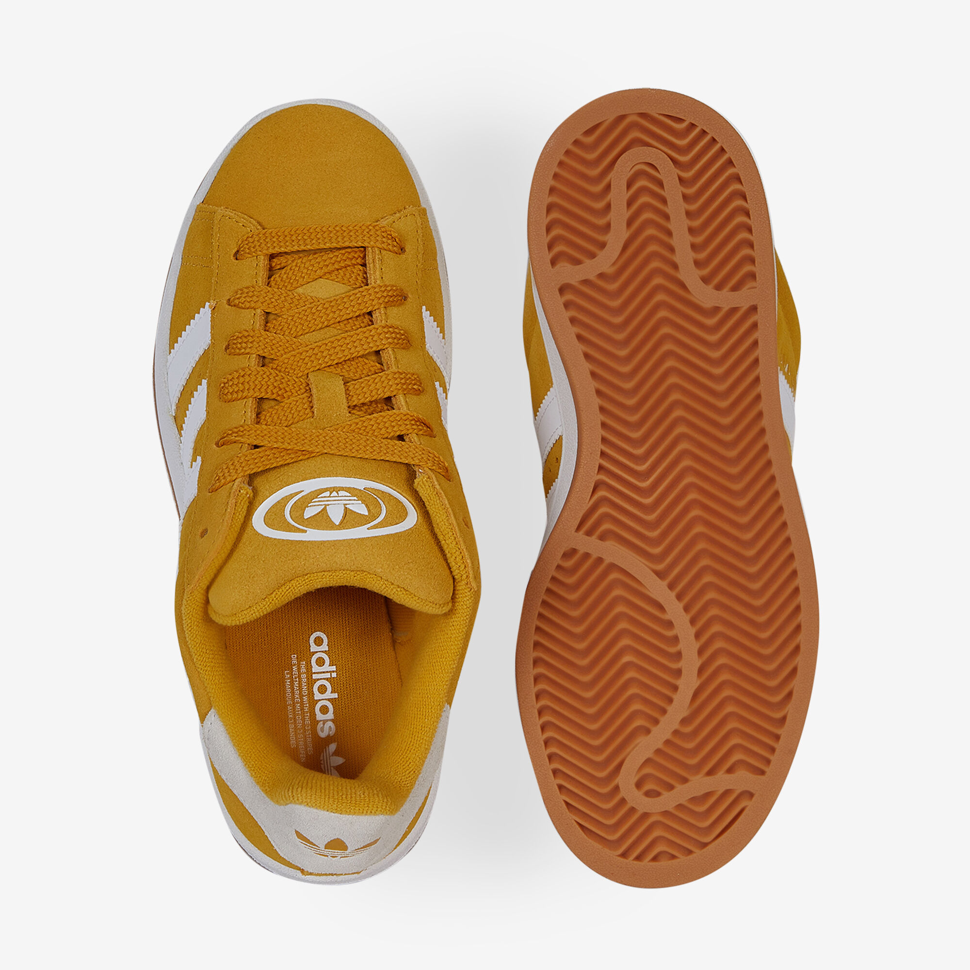 ADIDAS ORIGINALS CAMPUS 00s YELLOW WHITE SNEAKERS KIDS Courir