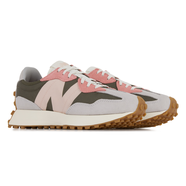 Balance Femme Basket Femme Kaki Et Rose Basket New Balance Courir
