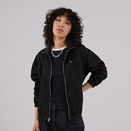 NIKE JACKET TRACKSUIT FZ BLACK/WHITE WOMEN