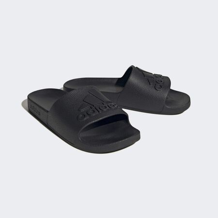 ADIDAS SPORTSWEAR Adilette Aqua Slides Core Black / Core Black / Core Black UNISEX