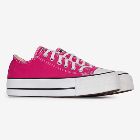 CONVERSE chuck taylor all star CHUCK TAYLOR ALL STAR LIFT OX FUCHSIA FEMME