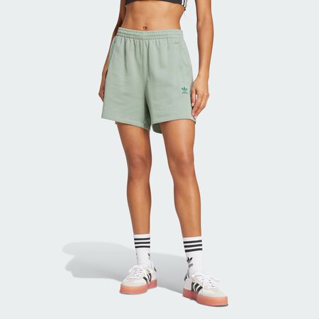 Essentials French Terry Shorts : Silver Green