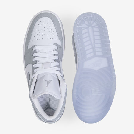 JORDAN AIR JORDAN LOW SNEAKERS FEMME BLANC/GRIS LACETS