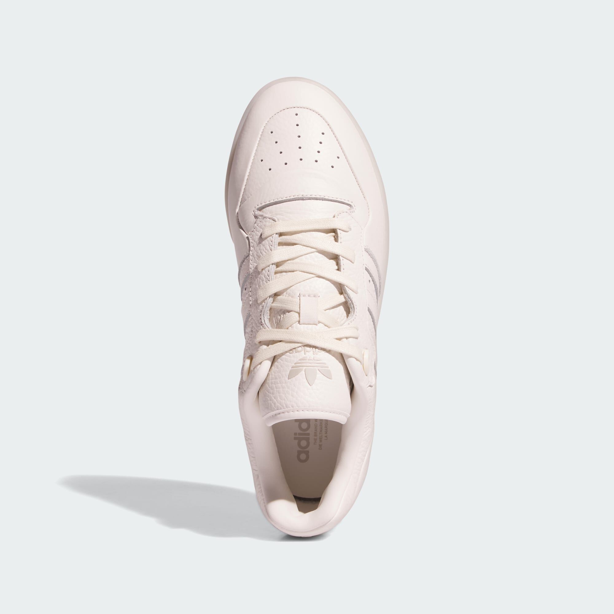 ADIDAS ORIGINALS Chaussure Rivalry Lux Low SNEAKERS MIXTE Cloud White Ivory Core Black LACETS Courir