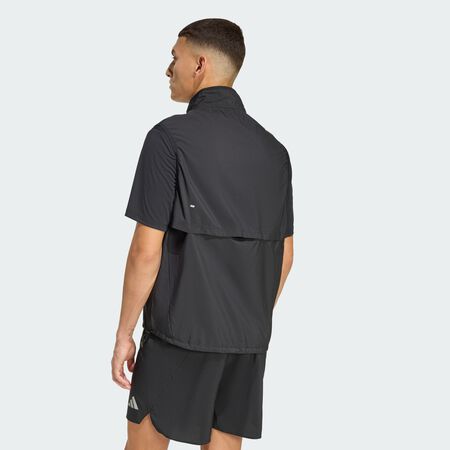 ADIDAS PERFORMANCE Gilet adi365 Running Essentials Black HOMME