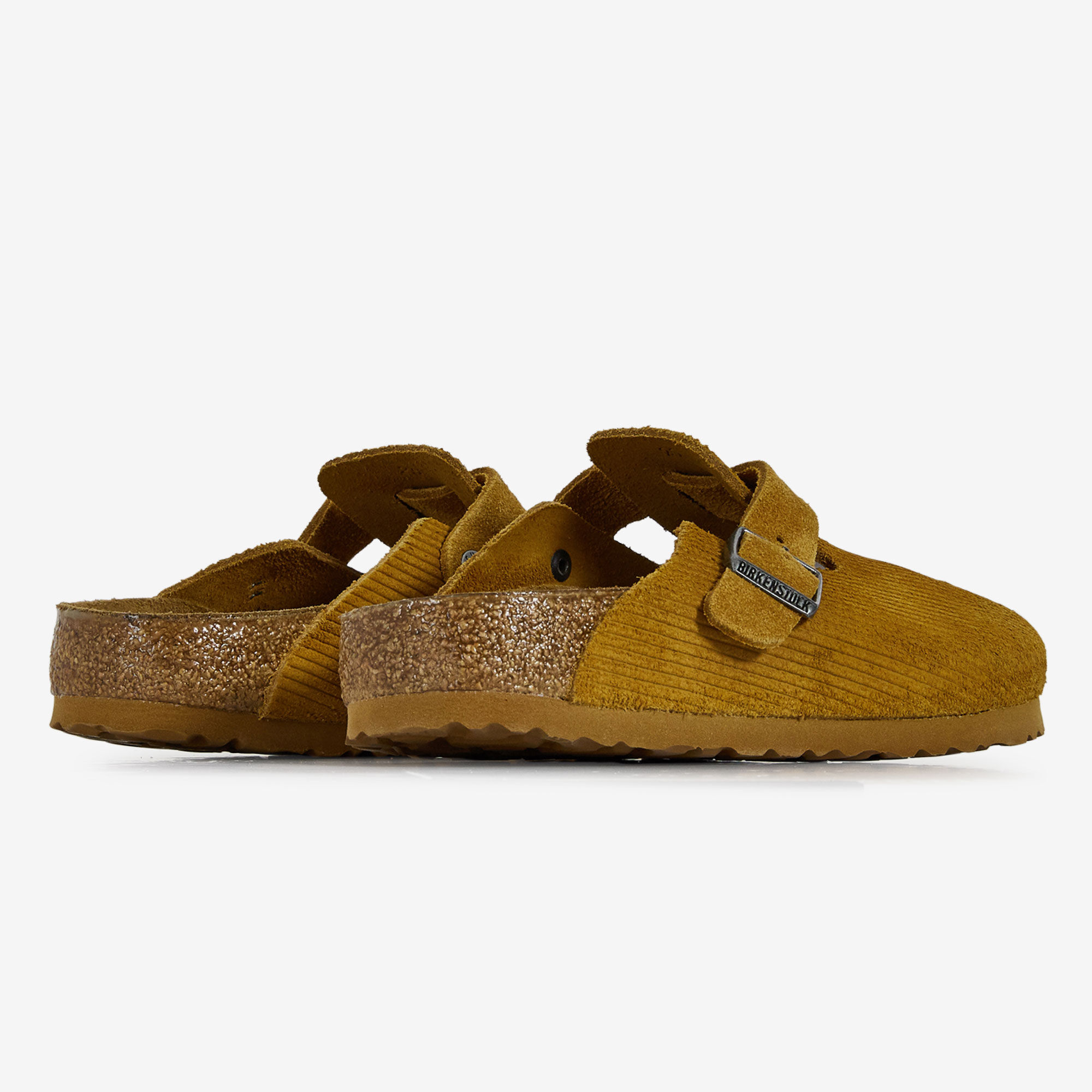 BIRKENSTOCK BOSTON CORDUROY MARRON Courir