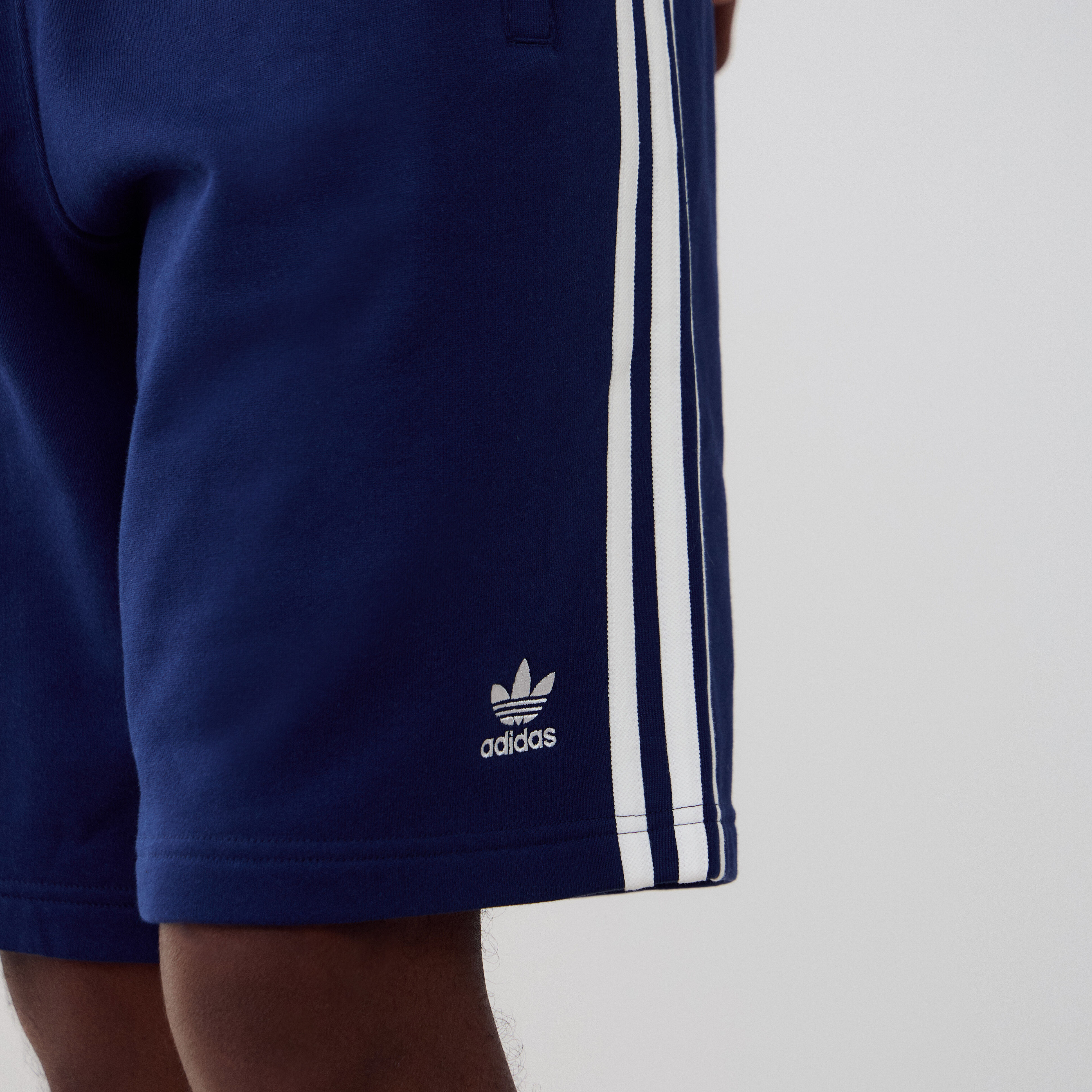Short 3 Stripes Adicolor  Marine/blanc