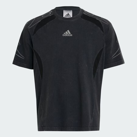 ADIDAS ORIGINALS Adilenium Season 4 Teamgeist Graphic Tee Black MEN
