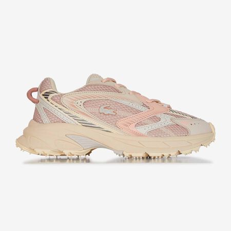 LACOSTE l00 L003 NEO SHOT BEIGE/ROSE FEMME