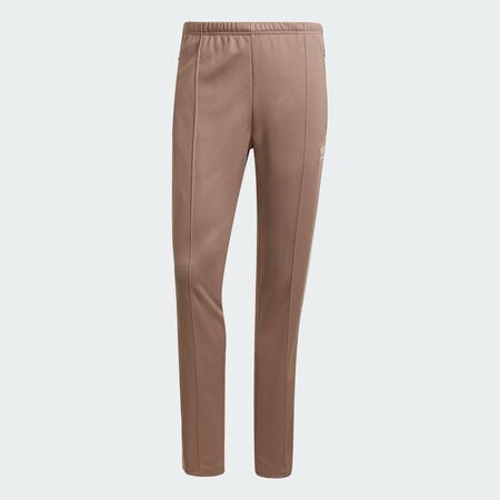 ADIDAS ORIGINALS Adicolor Classics Beckenbauer Track Pants Trace Brown / Wonder White MEN