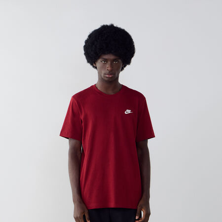NIKE TEE SHIRT CLUB BORDEAUX/BLANC HOMME