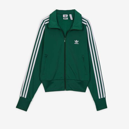 ADIDAS ORIGINALS JACKET FZ TRACKTOP FIREBIRD GREEN/WHITE WOMEN