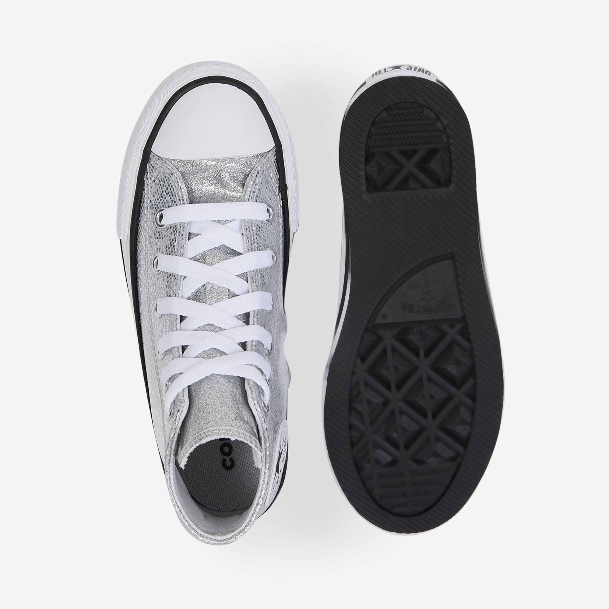 Chuck Taylor All Star Lift Platform Disco Glitter - vue 3