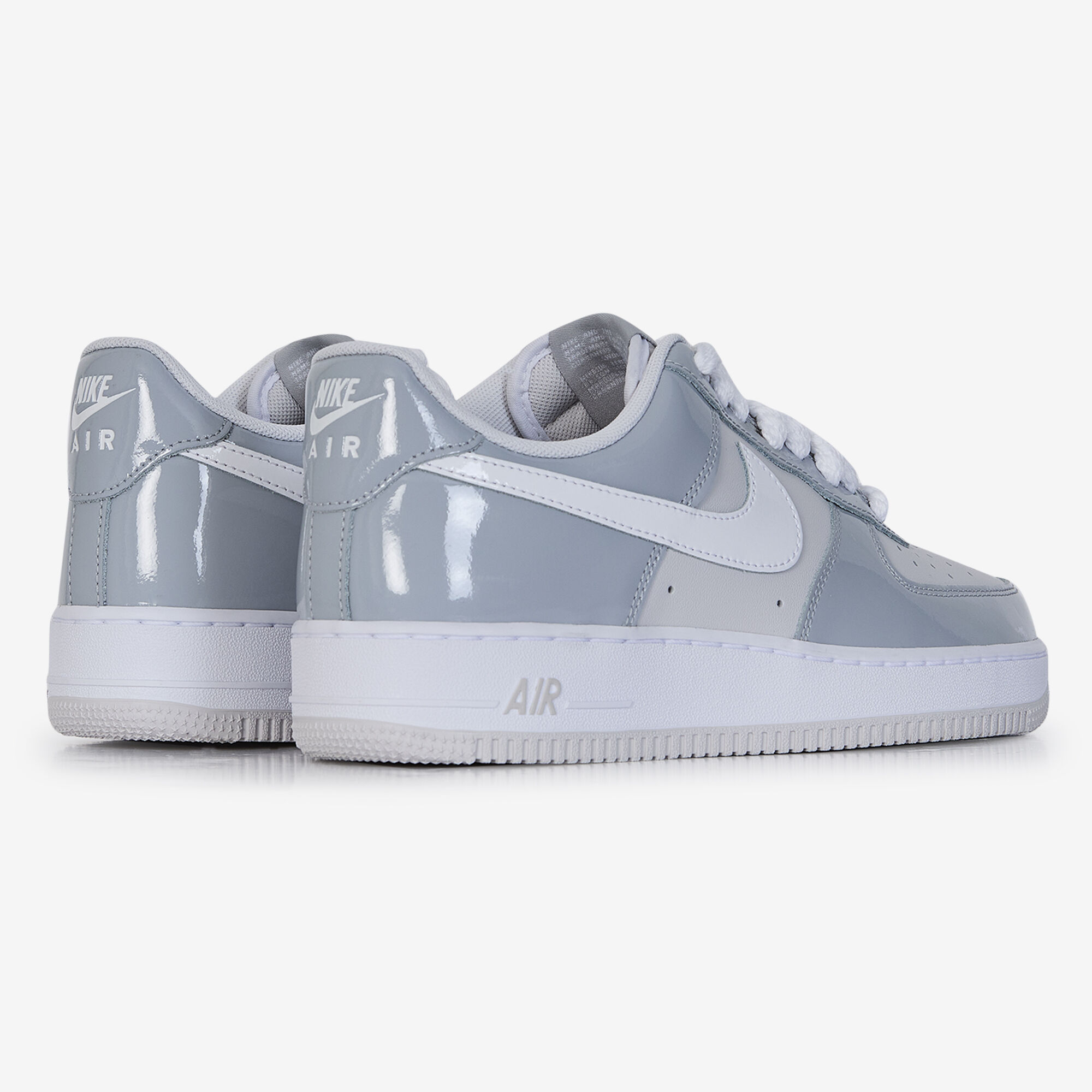 Air Force 1 Low Patent  Gris/blanc