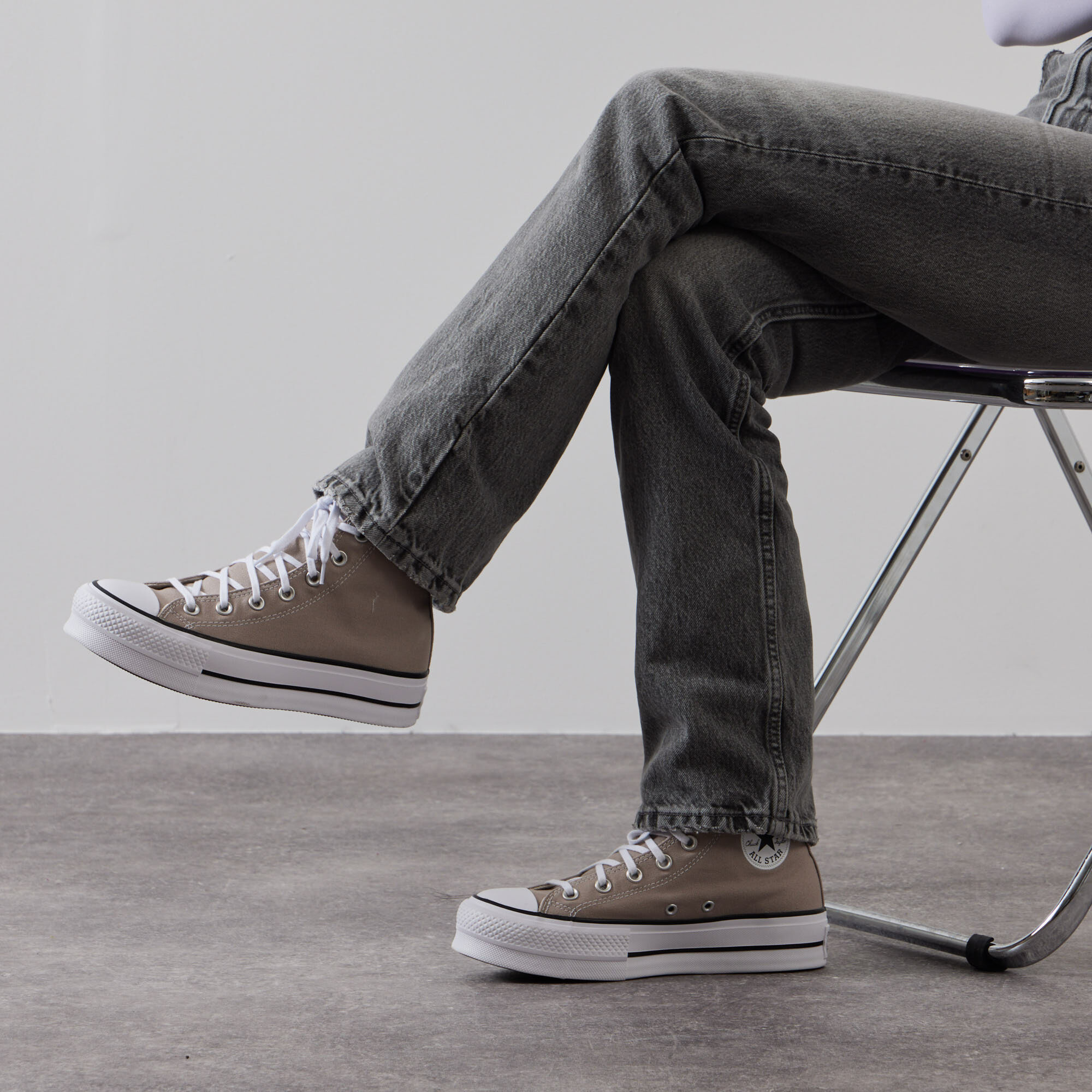 converse all star lift ox platform femme