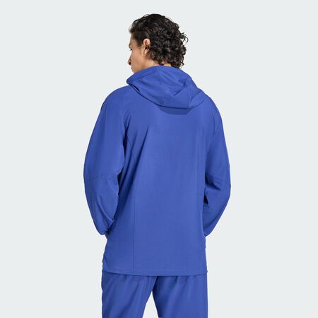 ADIDAS PERFORMANCE Coupe-vent zip intégral Tiro Travel Italie Victory Blue HOMME