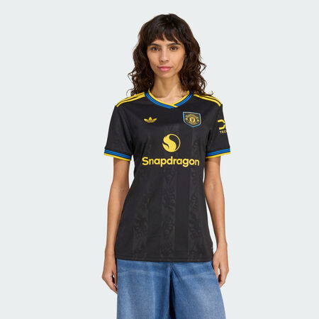 ADIDAS PERFORMANCE Manchester United 25/26 Third Jersey Black WOMEN