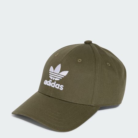 ADIDAS ORIGINALS Casquette Trefoil Baseball Olive Strata / White MIXTE