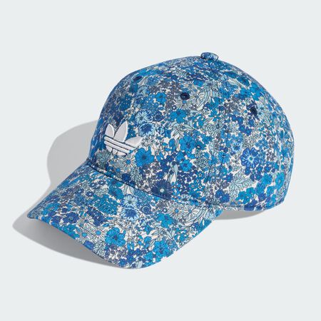 ADIDAS ORIGINALS Casquette de baseball adidas Originals x Liberty London Core White / Royal Blue FEMME