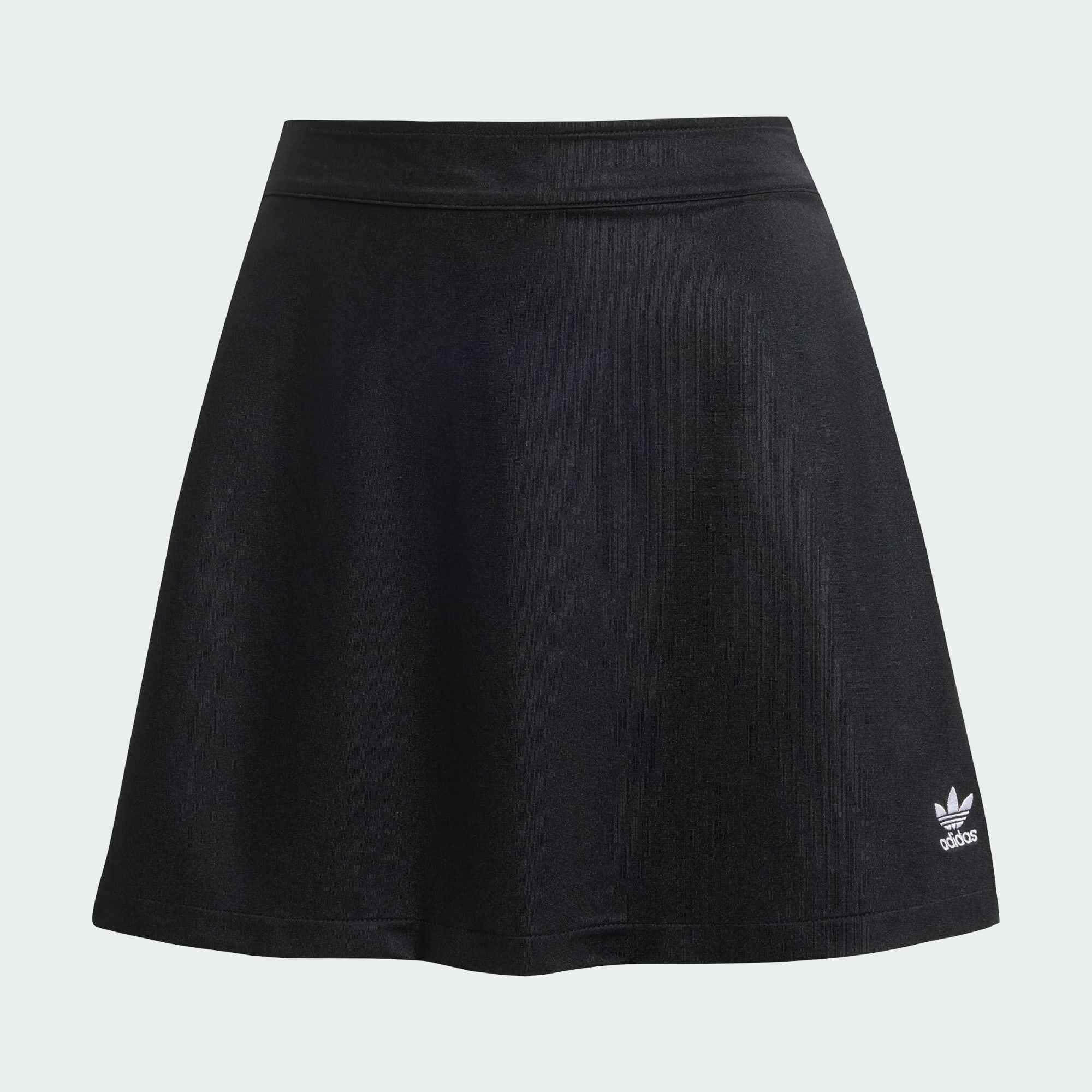 ADIDAS ORIGINALS Adicolor 3-Stripes Mini Skirt Black / White