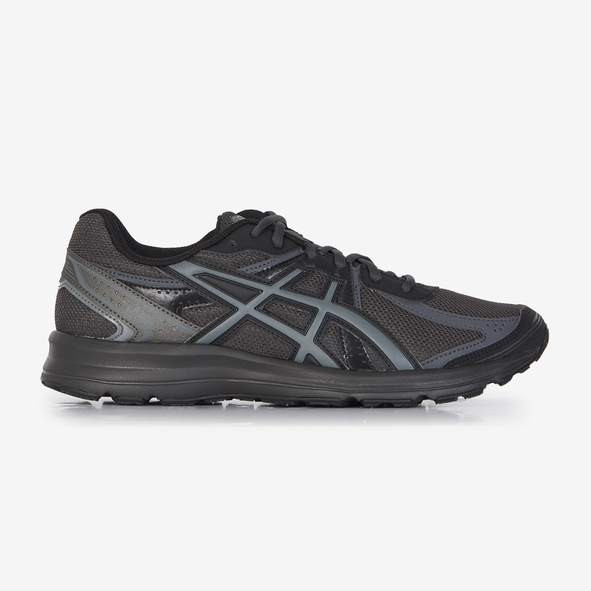 Baskets Asics BASKETS JOG NOIRES ET ARGENTÉES