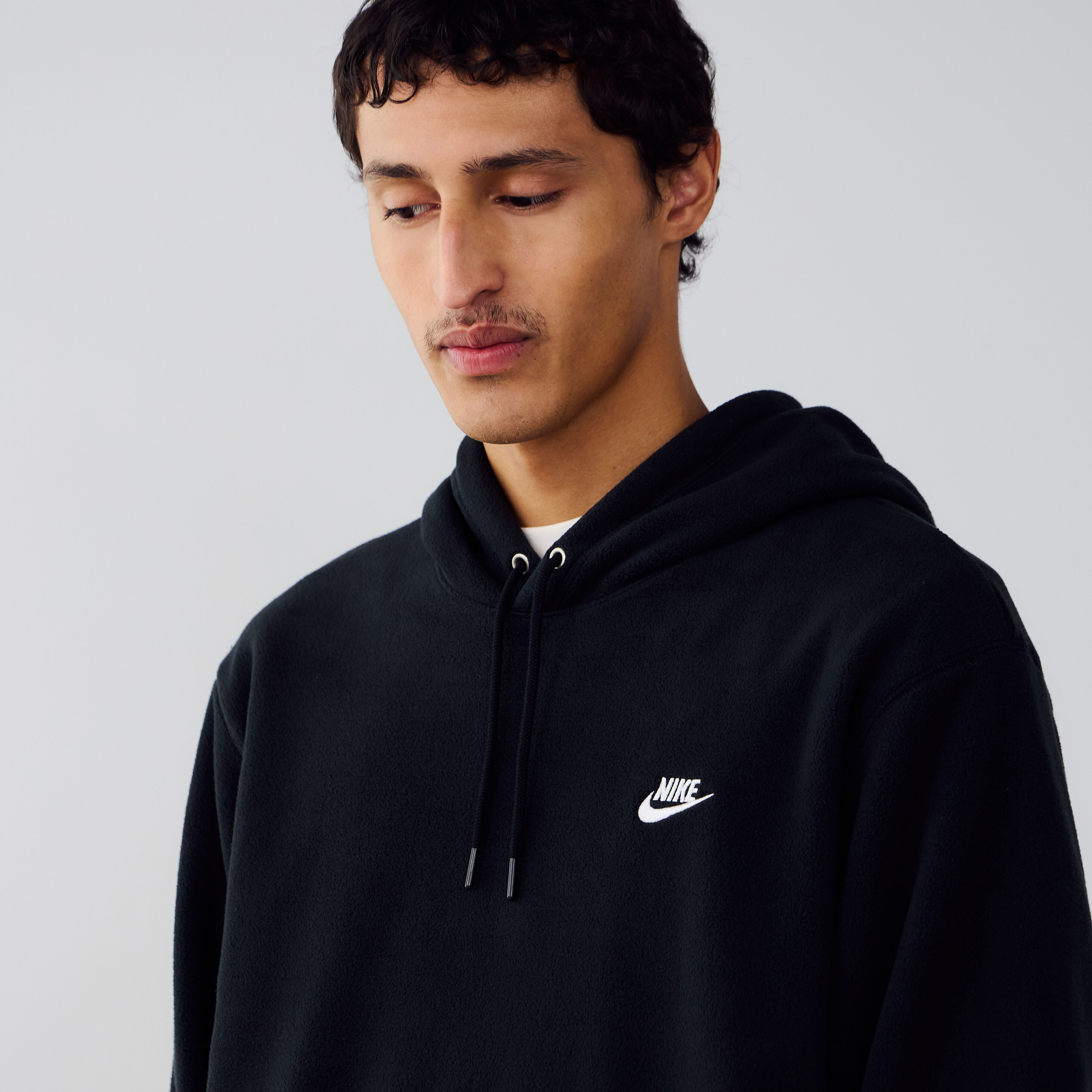 Hoodie Club Polar  Noir/blanc