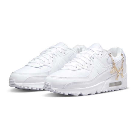 NIKE Air Max 90 AIR MAX 90 PRM BLANC/OR FEMME