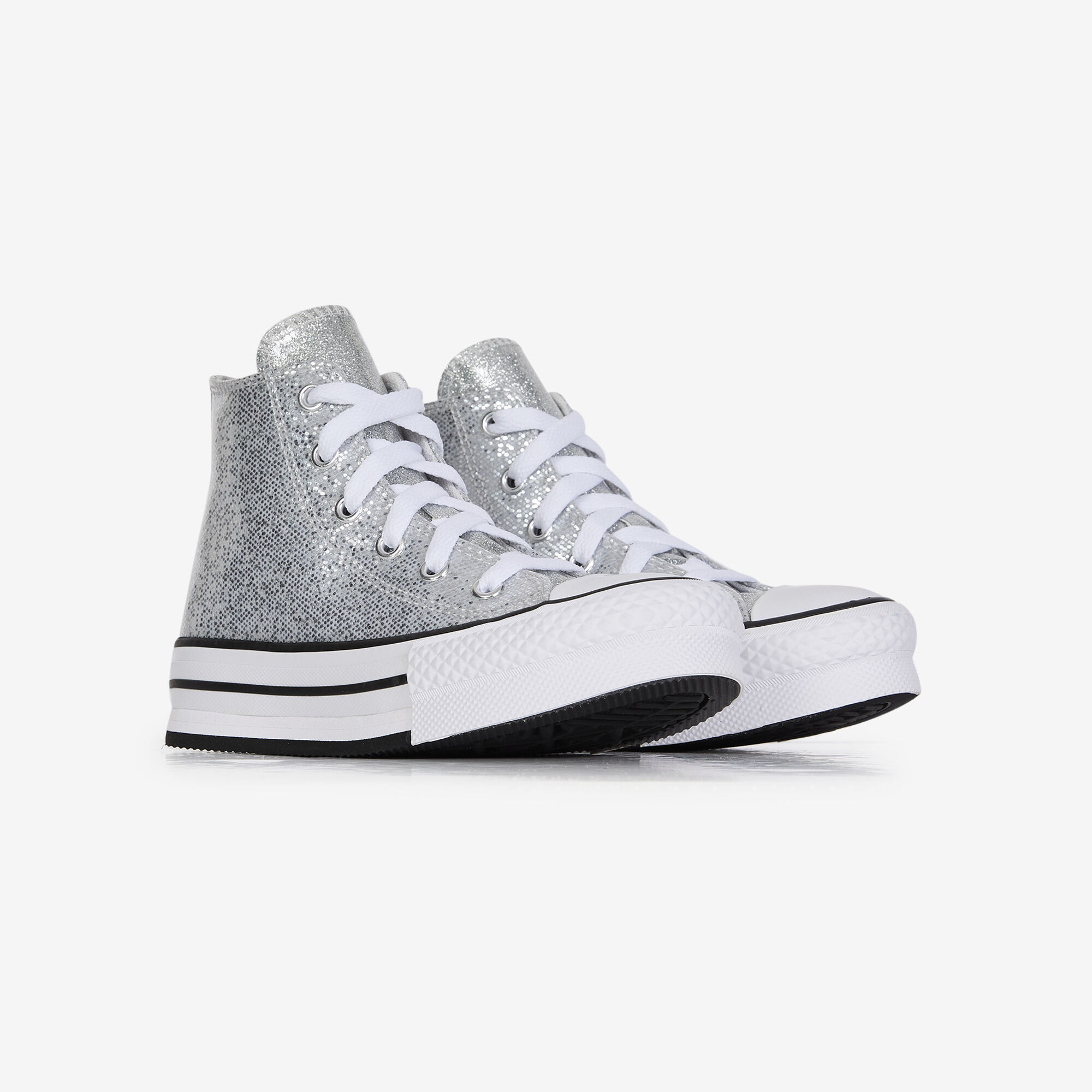 Chuck Taylor All Star Lift Platform Disco Glitter - vue 2