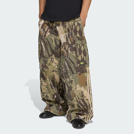 Zip-off Cargo Pants : Multicolor / Orbit Green