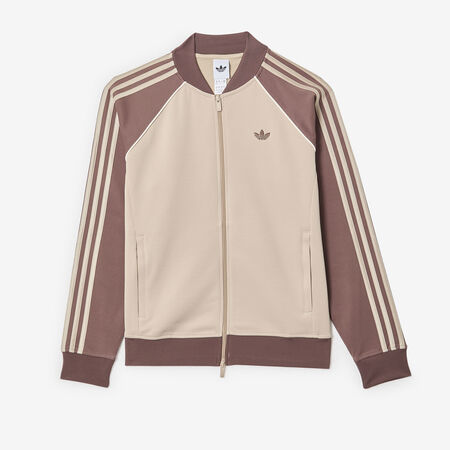 ADIDAS ORIGINALS JACKET FZ SUPERSTAR LOOSE BEIGE WOMEN