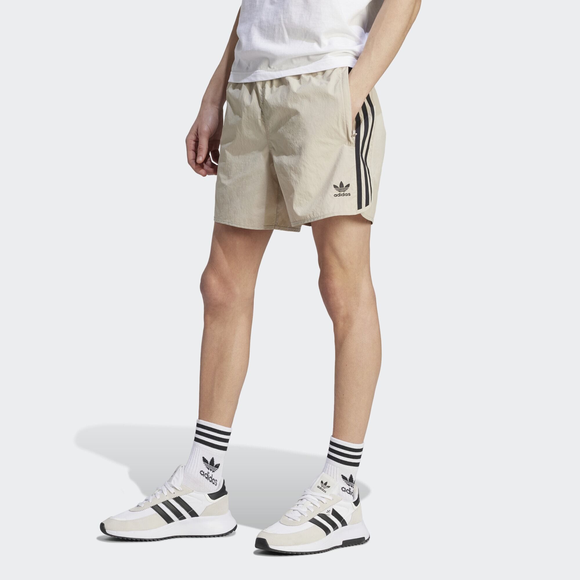 ADIDAS ORIGINALS ADICOLOR CLASSICS SPRINTER SHORTS Wonder Beige